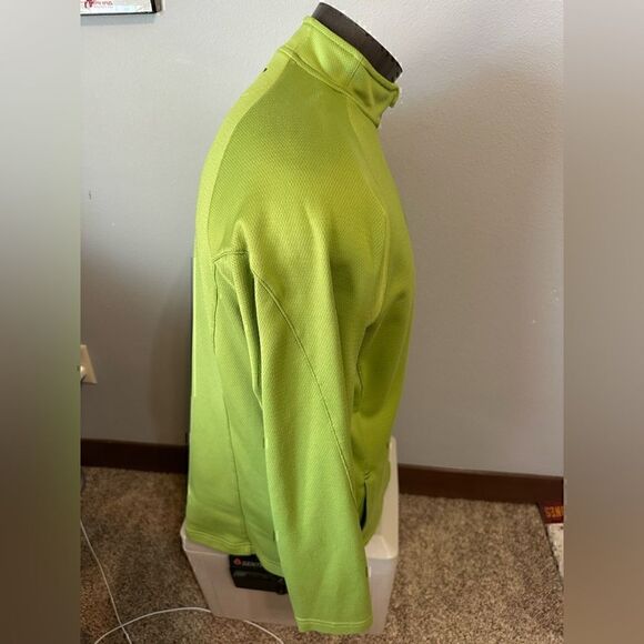 Under Armour Mens Medium Green Half ZIP Pullover - Picture 2 of 7